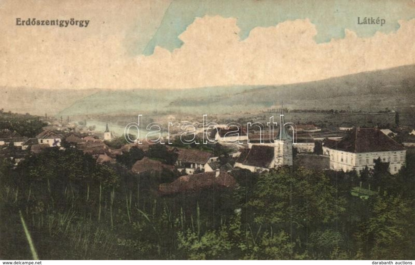 * T2/T3 Erdőszentgyörgy, Sangeorgiu De Padure; Látkép / General View  (Rb) - Ohne Zuordnung