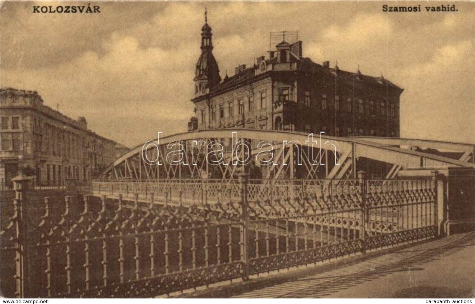 T2 Kolozsvár, Cluj; Szamos Vashíd. W.L. 13. / Iron Bridge Over Somes River - Ohne Zuordnung