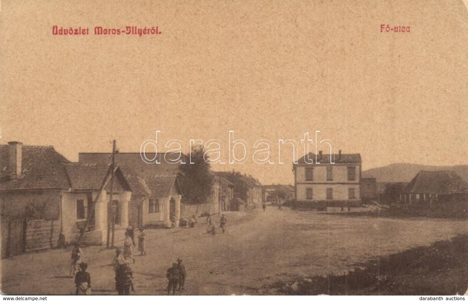 ** T2/T3 Marosillye, Ilia; Fő Utca. W.L. 3119. / Main Street - Ohne Zuordnung