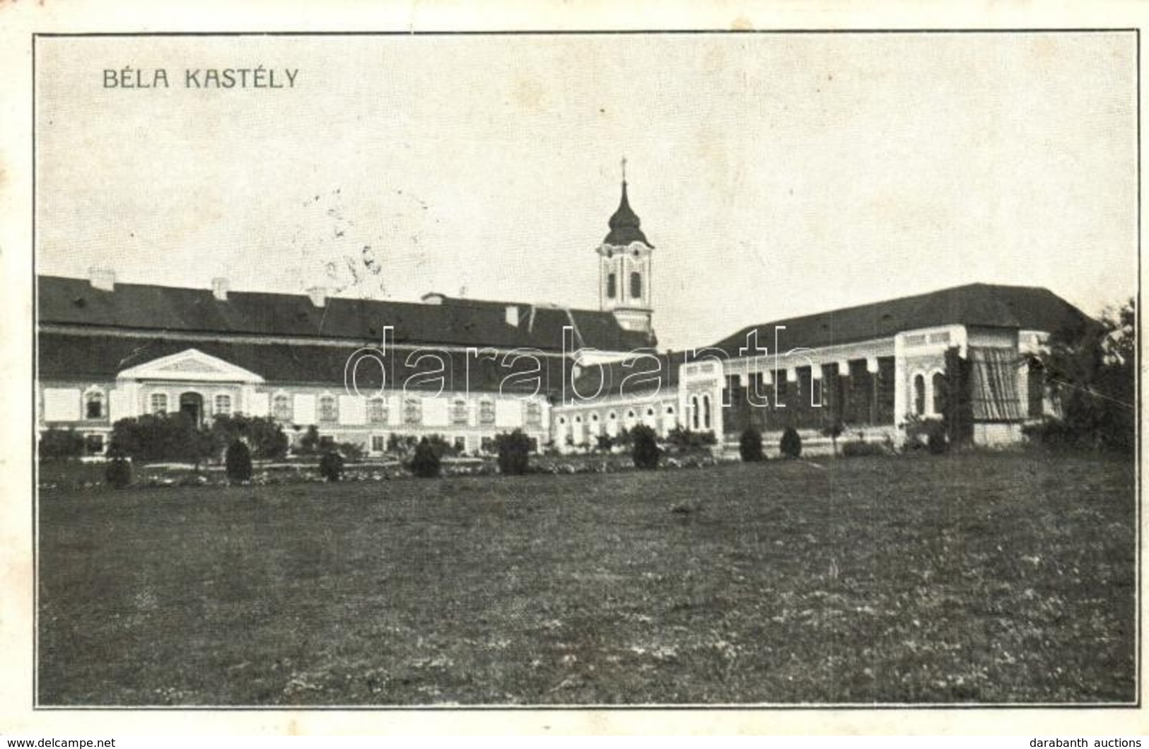 T2/T3 1912 Béla, Belá; Baldácsy Kastély A Kápolnával / Castle With Chapel - Non Classés