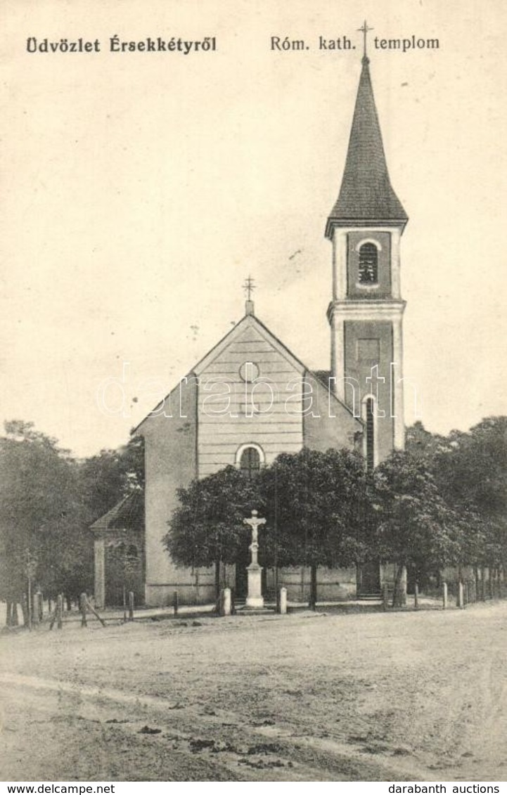 T2 Érsekkéty, Kéty, Ket; Római Katolikus Templom / Roman Catholic Church - Non Classés