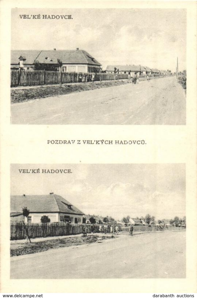 ** T1 Gadóc, Gadócpuszta, Velké (Velkych) Hadovce (Komárom); Utcaképek / Street Views. Fotograf Adolf Brunner - Ohne Zuordnung