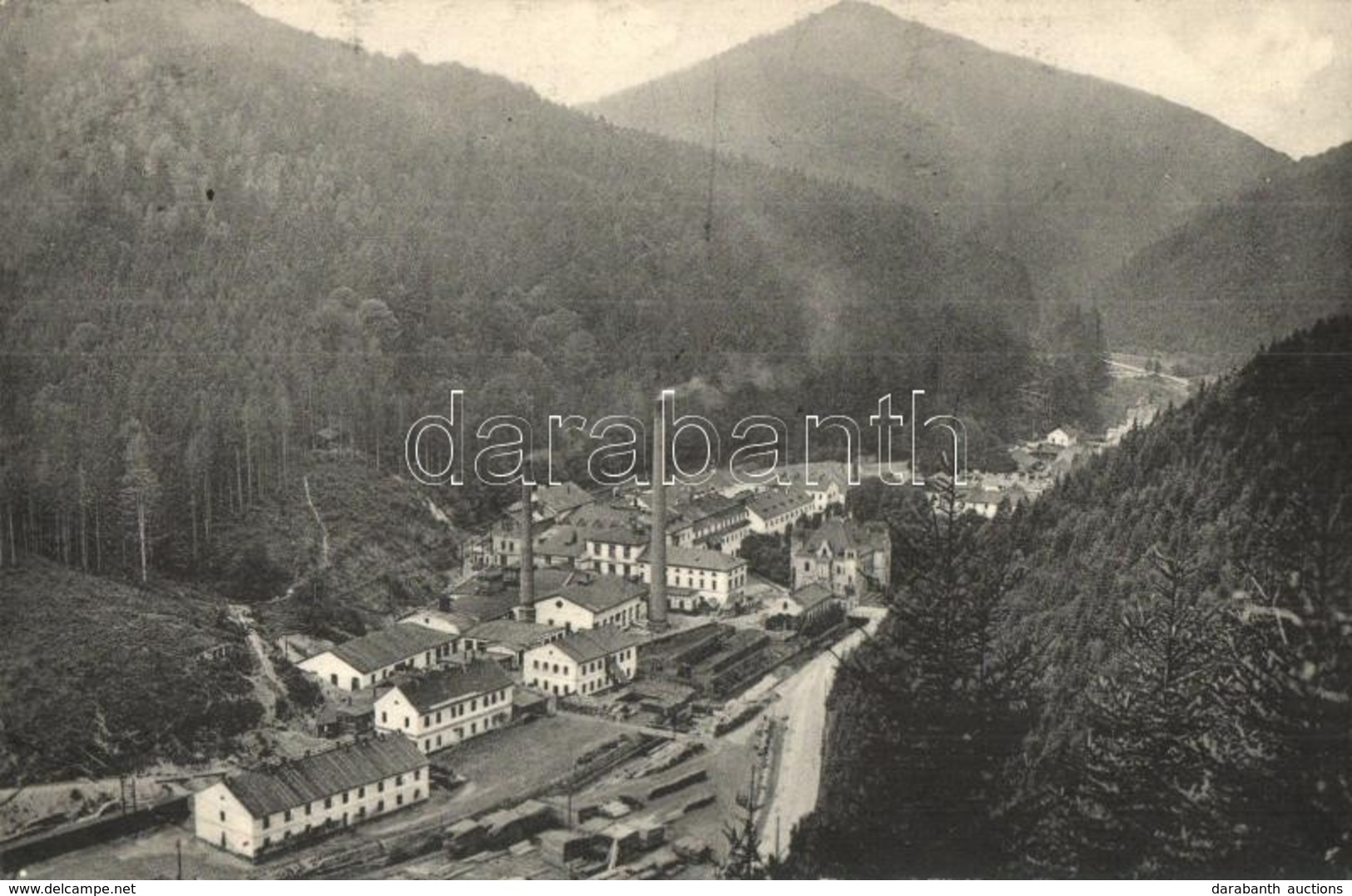 T2 Hermánd, Hermanecz, Harmanec; Papírgyár / Paper Factory - Ohne Zuordnung