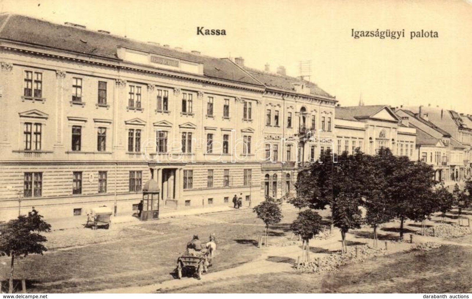 T2 1912 Kassa, Kosice; Igazságügyi Palota, üzletek. 113. / Palace Of Justice, Shops - Ohne Zuordnung