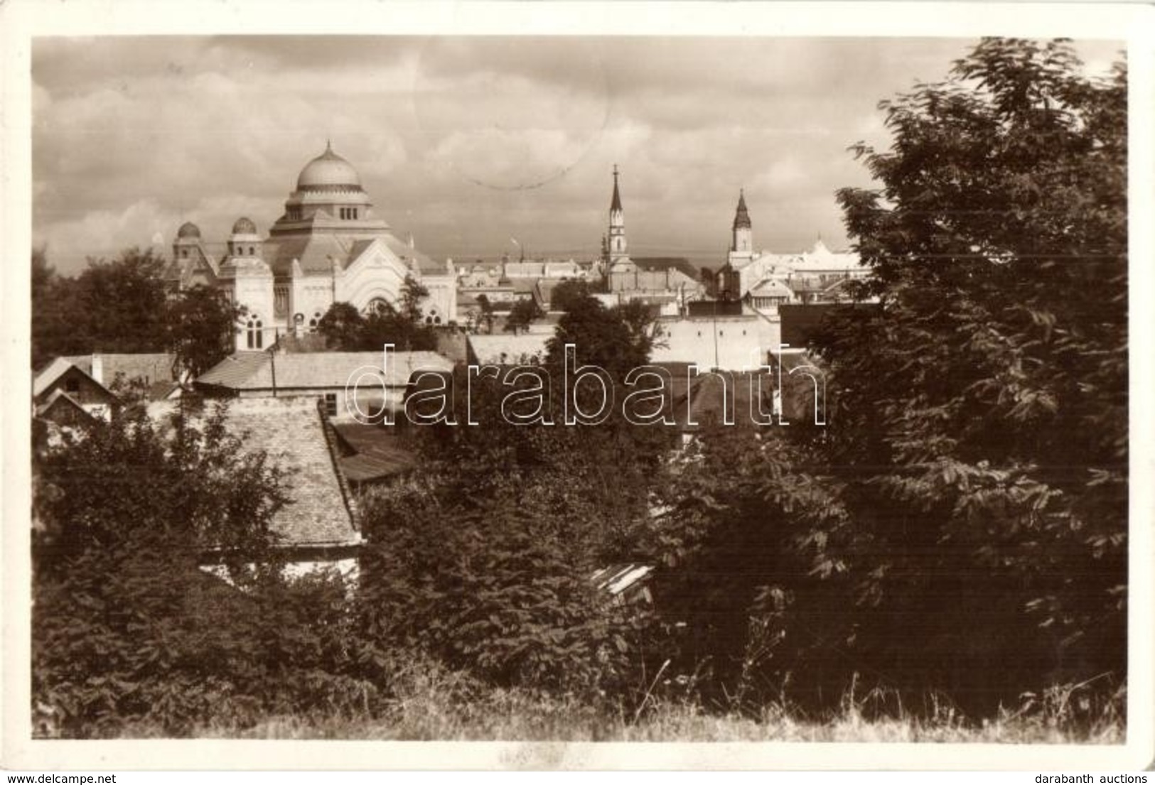 T2 Losonc, Lucenec; Zsinagóga / Synagoga / Synagouge '1938 Losonc Visszatért' So. Stpl - Ohne Zuordnung