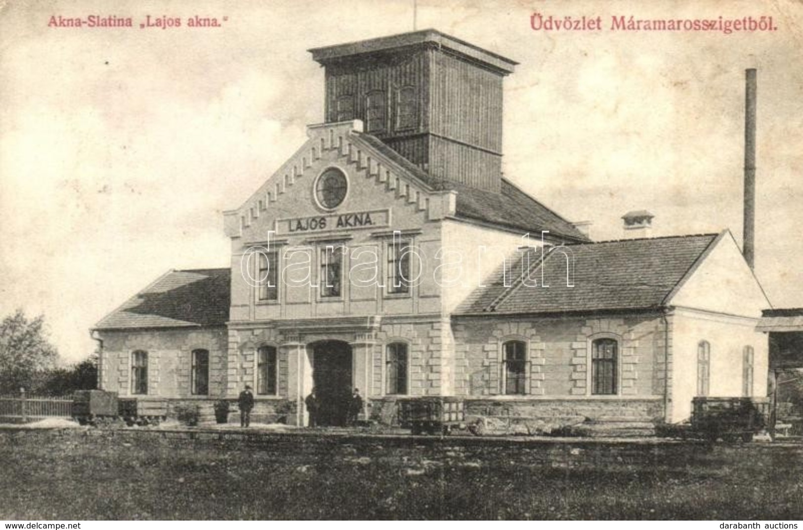 * T2/T3 1910 Aknaszlatina, Slatinské Doly, Solotvyno; Lajos Akna, Ipari Vasút / Mine, Industrial Railway (EK) - Ohne Zuordnung