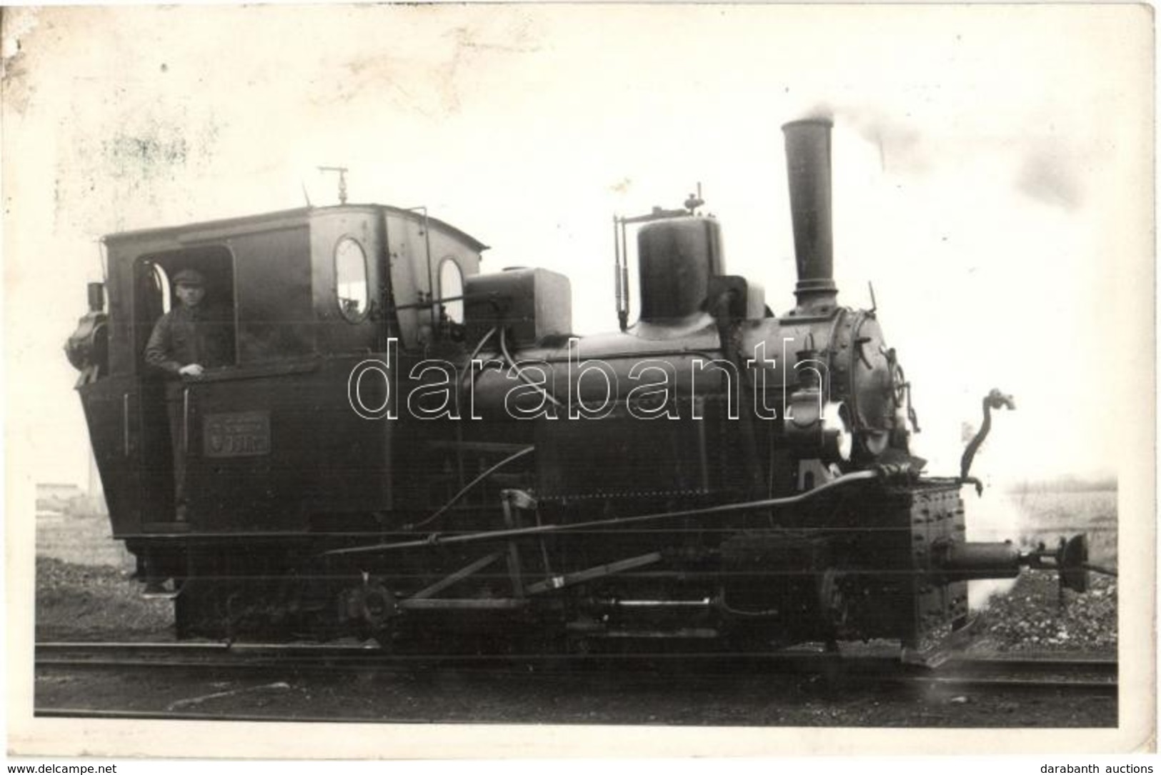 T2/T3 1941 Beregszász, Berehove; Borzsavölgyi Erdei Kisvasút, 391.001 Pályaszámú Lokomotív / Railway, Locomotive, Photo  - Ohne Zuordnung