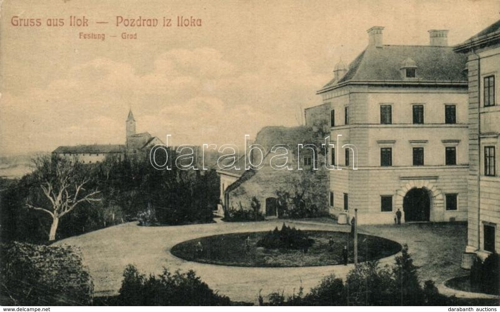 * T2/T3 Újlak, Ilok; Fürst Odescalchische Schloss / Vlastelinski Dvor Kneza Odescalchija / Odescalchi Kastély / Castle.  - Ohne Zuordnung