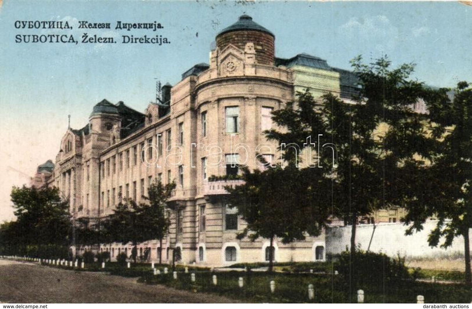 T2 Szabadka, Subotica; Vasúti Igazgatóság / Zeleznica Direkcija / Railway Directorate + '1941 Szabadka Visszatért' So. S - Non Classés