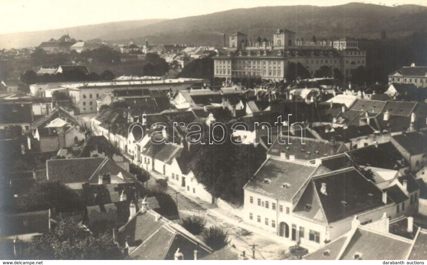 ** T1 Kismarton, Eisenstadt; Utcák, Herceg Eszterházy Várkastélya / Schloss / Castle, Street. Robert Forstner Photo - Non Classificati