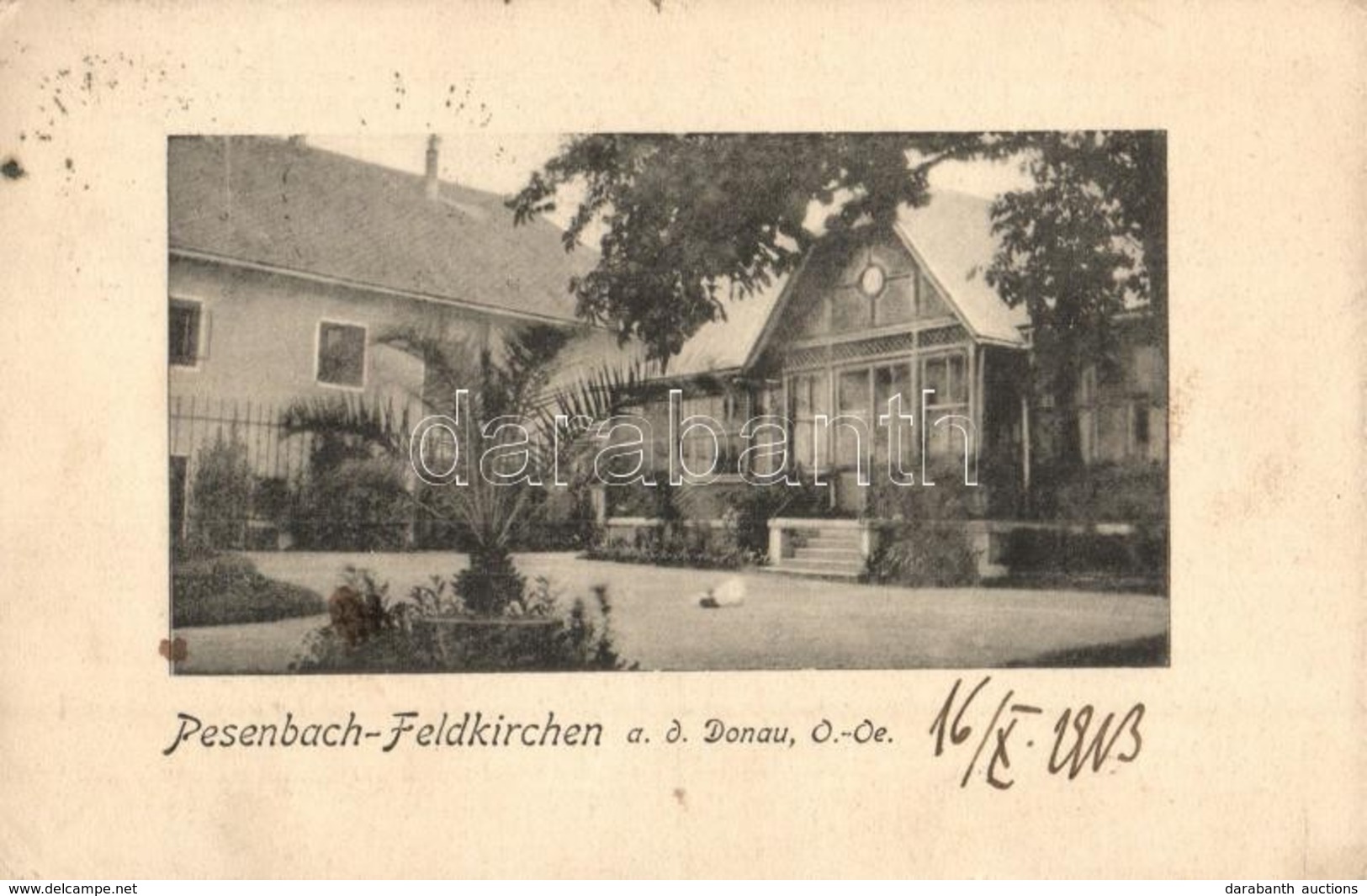 T2/T3 1913 Pesenbach-Feldkirchen An Der Donau, Schloss Pesenbach (EK) - Non Classés