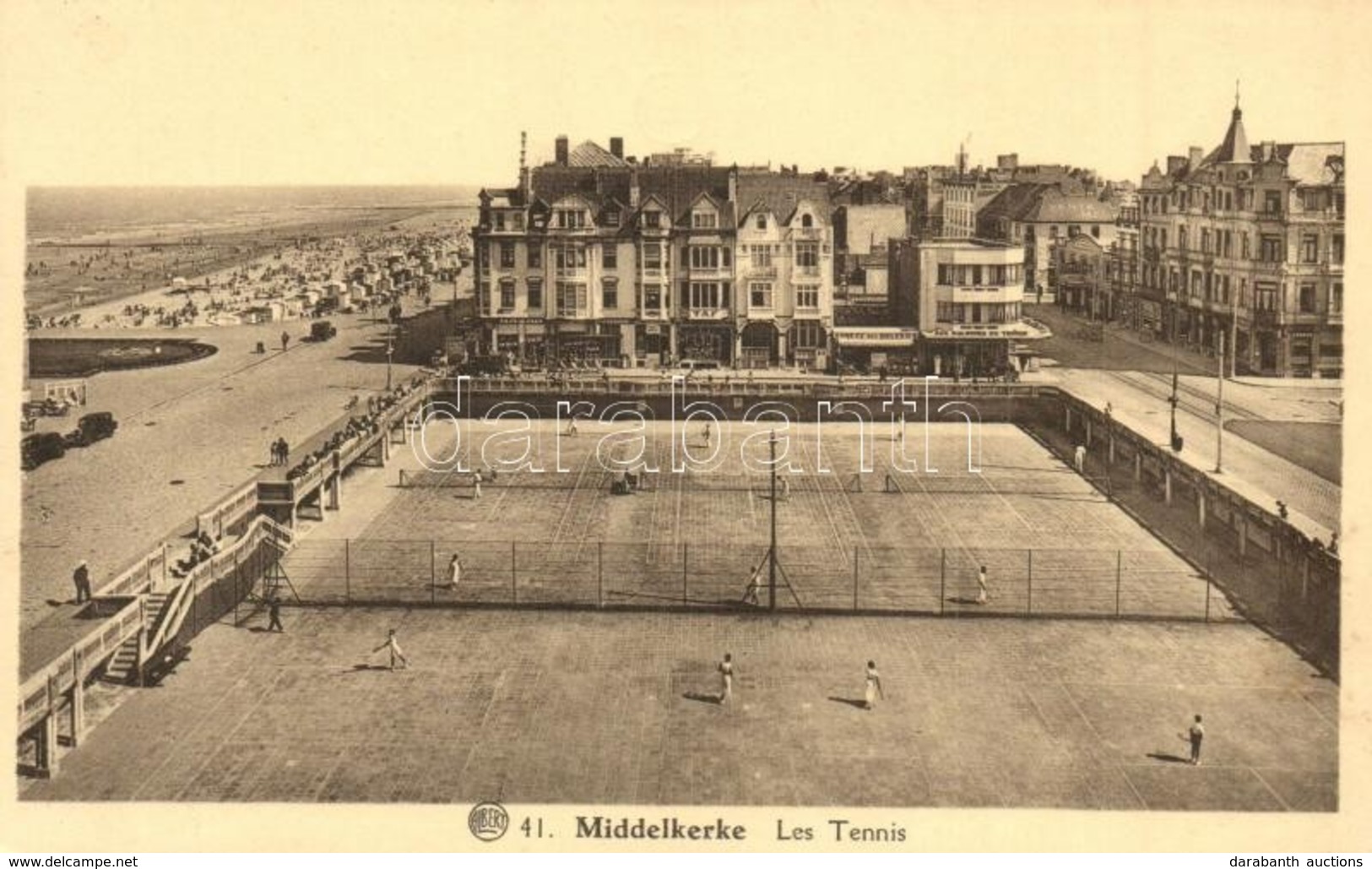 ** T1 Middelkerke, Les Tennis / Tennis Court At The Beach - Non Classés
