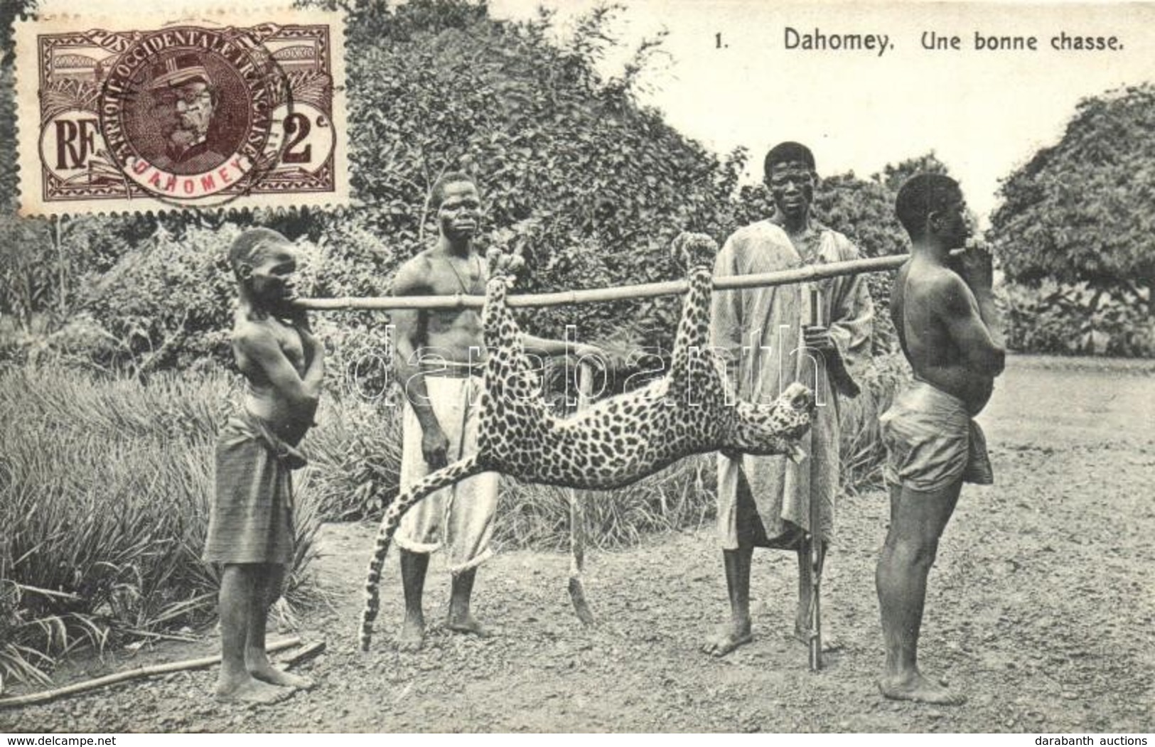 * T1/T2 Dahomey, Une Bonne Chasse / Hunted Leopard - Ohne Zuordnung