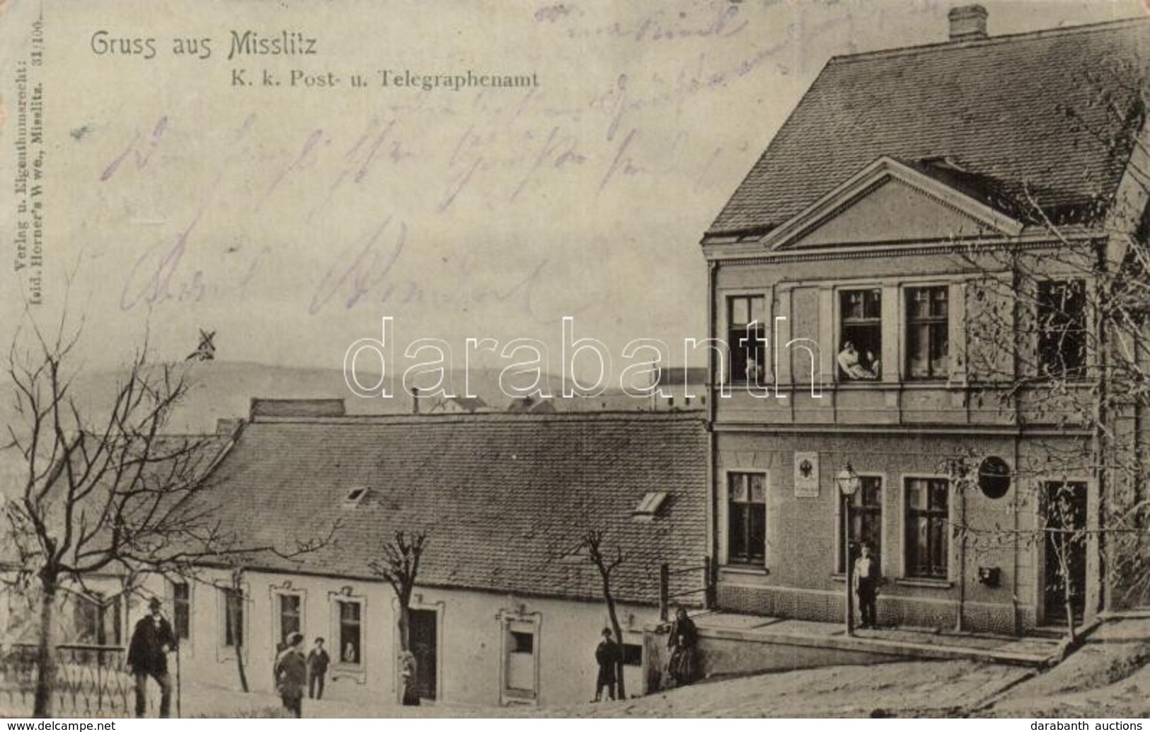 T2 1902 Miroslav, Misslitz; K.k. Post Und Telegraphenamt / Post And Telegraph Office - Ohne Zuordnung