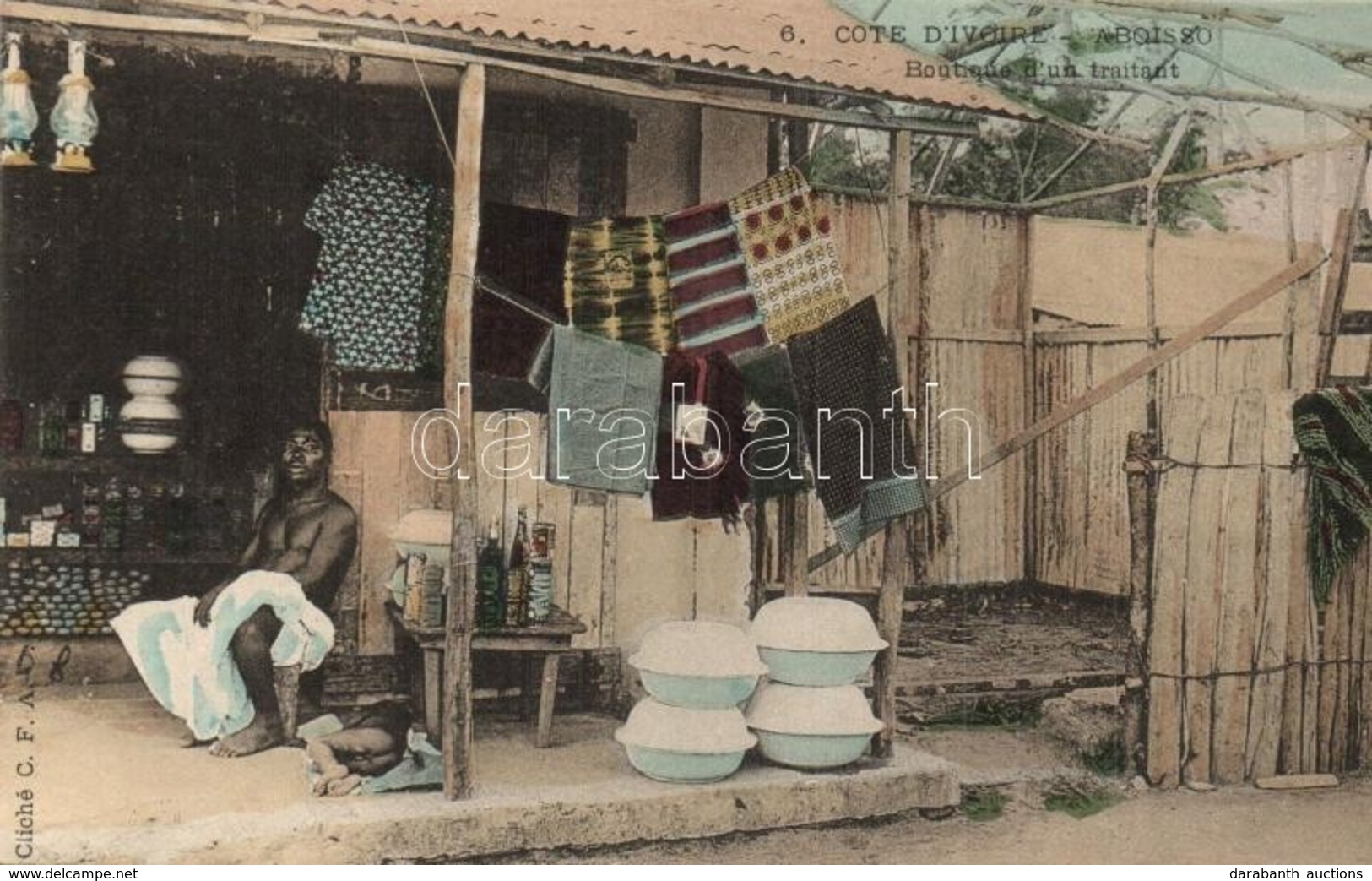 * T2 Aboisso, Boutique D'un Traitant / Dealer Shop, African Folklore - Ohne Zuordnung