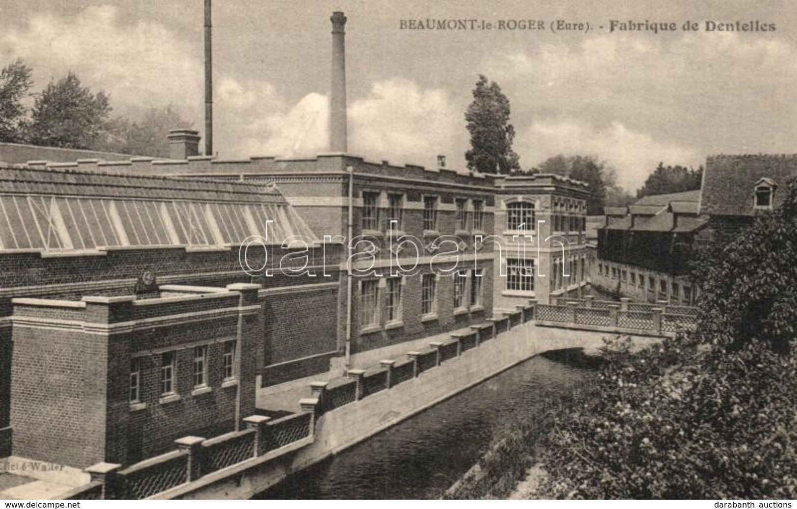 * T2 Beaumont-le-Roger, Fabrique De Dentelles / Lace Factory - Non Classés