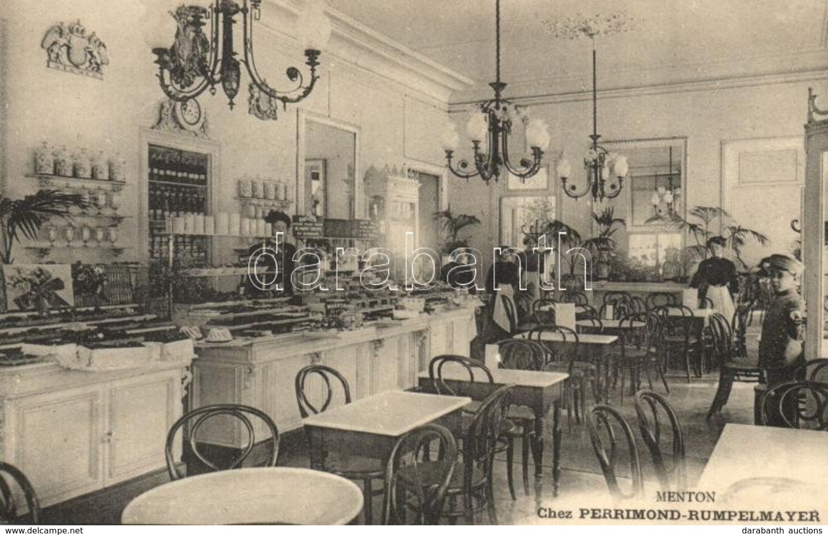 ** T1 Menton, Chez Perrimond-Rumpelmayer / Restaurant And Confectionery Interior - Ohne Zuordnung