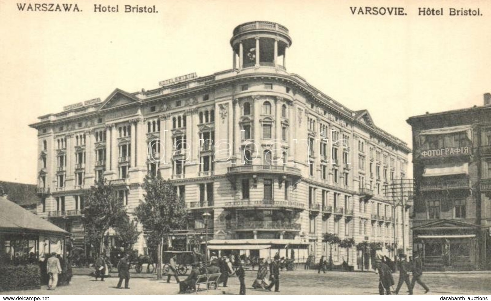 ** T1 Warsaw, Warszawa; Hotel Bristol, Norddeutscher Lloyd Office - Unclassified