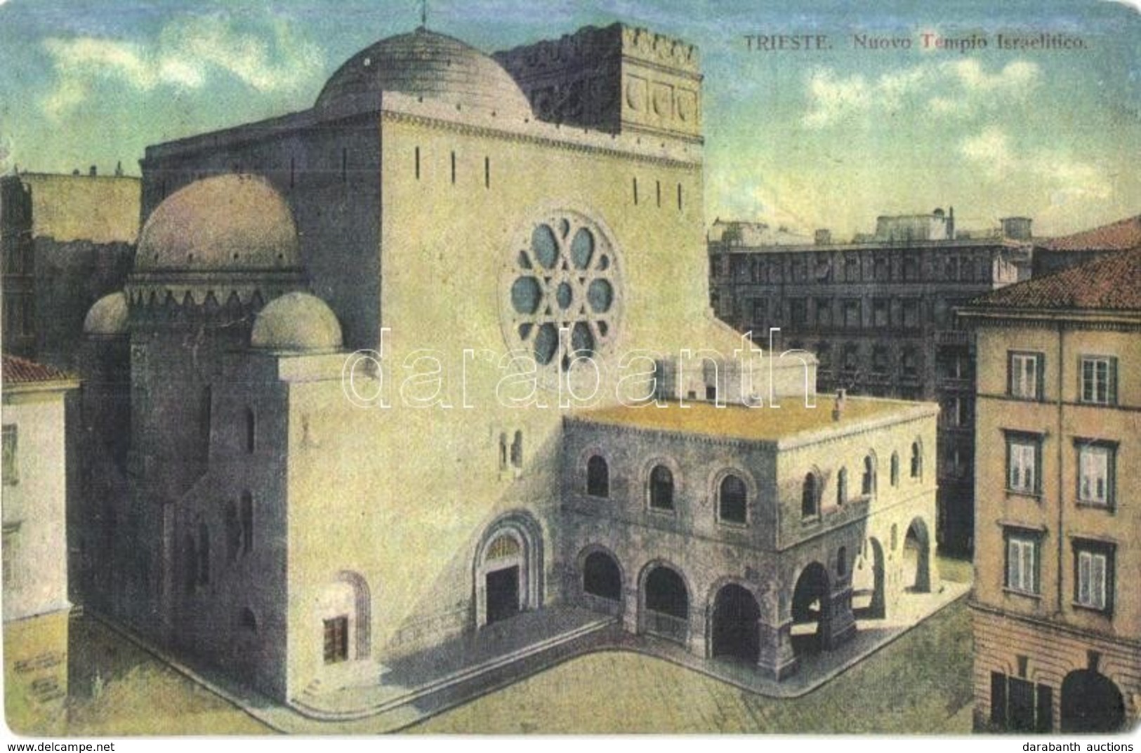 ** T2/T3 Trieste, Nuovo Tempio Israelitico / New Jewish Temple, Synagogue (EK) - Non Classés