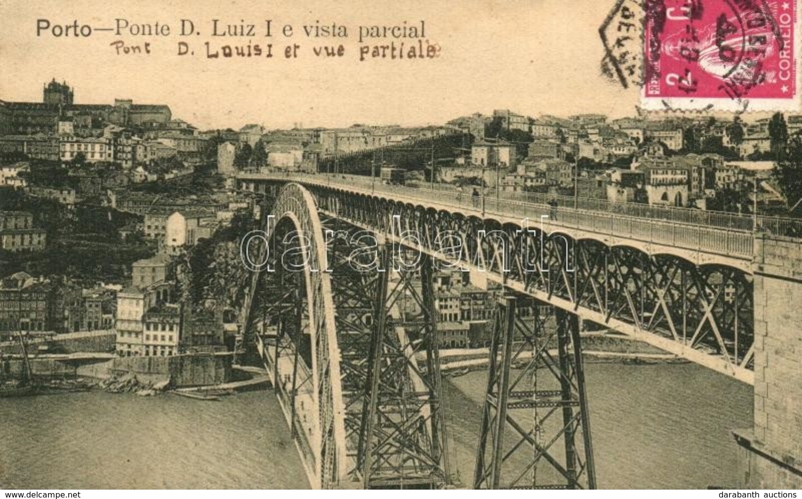 T2 Porto, Ponte D. Luiz I E Vista Parcial / Dom Luís I Bridge. TCV Card - Non Classés