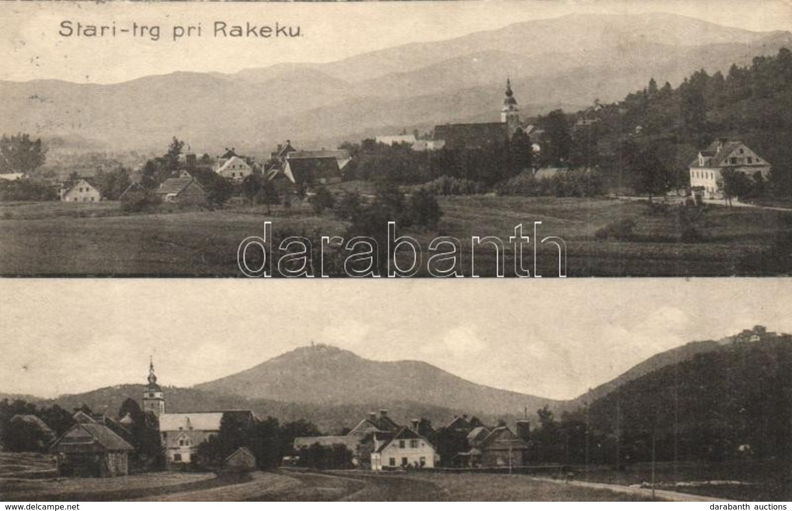 * T2/T3 1929 Stari Trg Pri Rakek (EK) - Non Classés