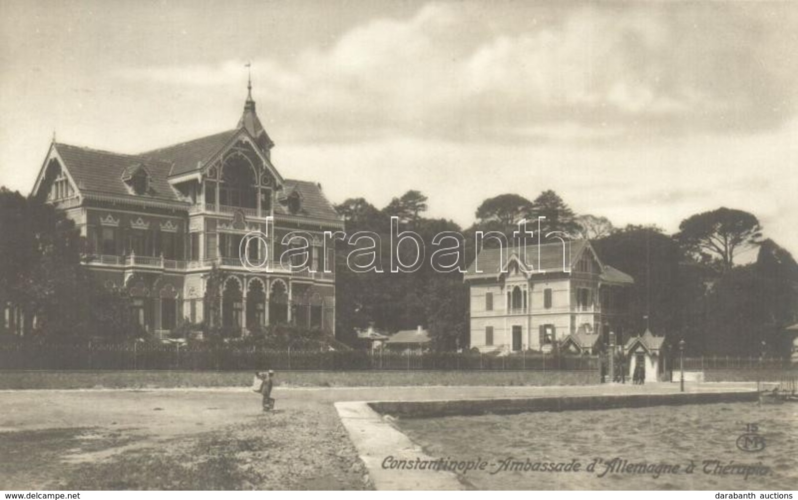 ** T1 Constantinople, Istanbul; Ambassade D'Allemagne A Therapia / Embassy Of Germany And Hotel - Ohne Zuordnung