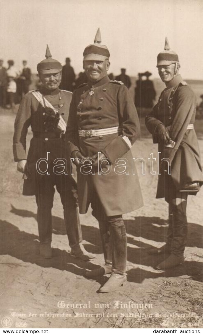 ** T1 General Von Linsingen / Alexander Von Linsingen German WWI General - Ohne Zuordnung