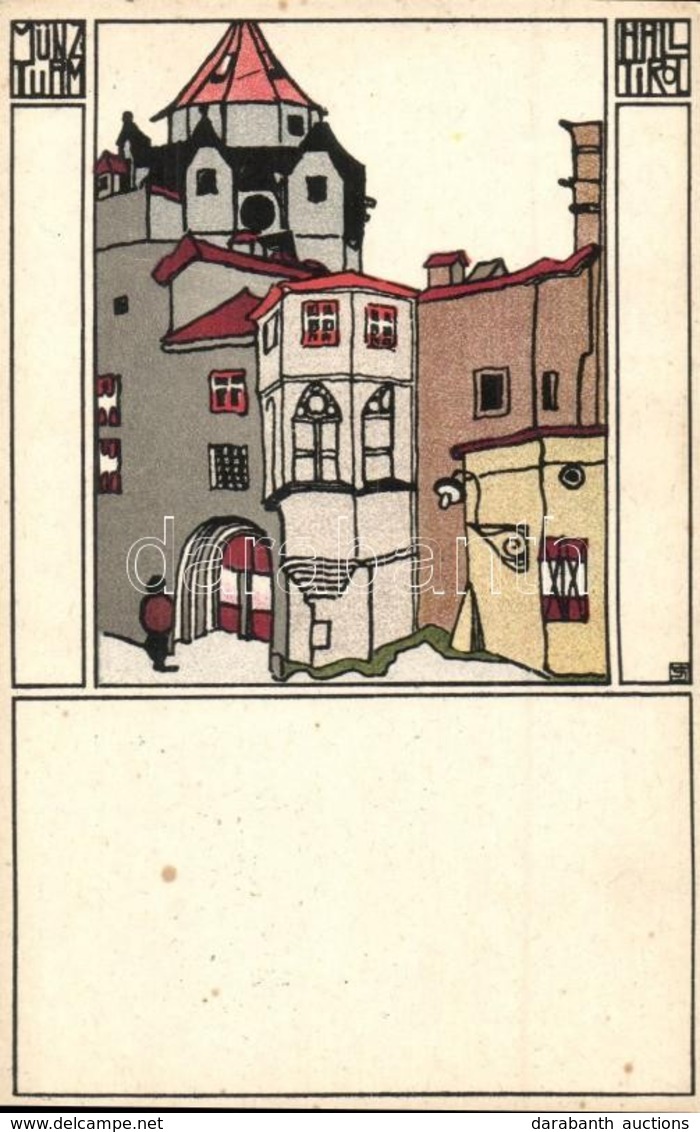 ** T2 Hall In Tirol, Münzturm. Wiener Werkstätte No. 632. S: Jutta Sika - Ohne Zuordnung