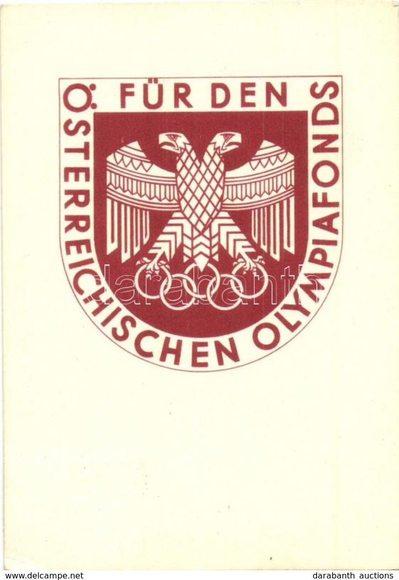 * T2/T3 1936 Für Den Österreichischen Olympiafonds. Zur Erinnerung An Die Fis-Wettkämpfe Innsbruck / For The Austrian Ol - Non Classés