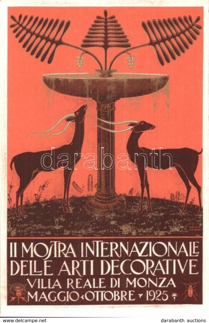 ** T1 1925 Il Mostra Internazionale Delle Arti Decorative, Villa Reale Di Monza / Italian International Exhibition Of De - Ohne Zuordnung