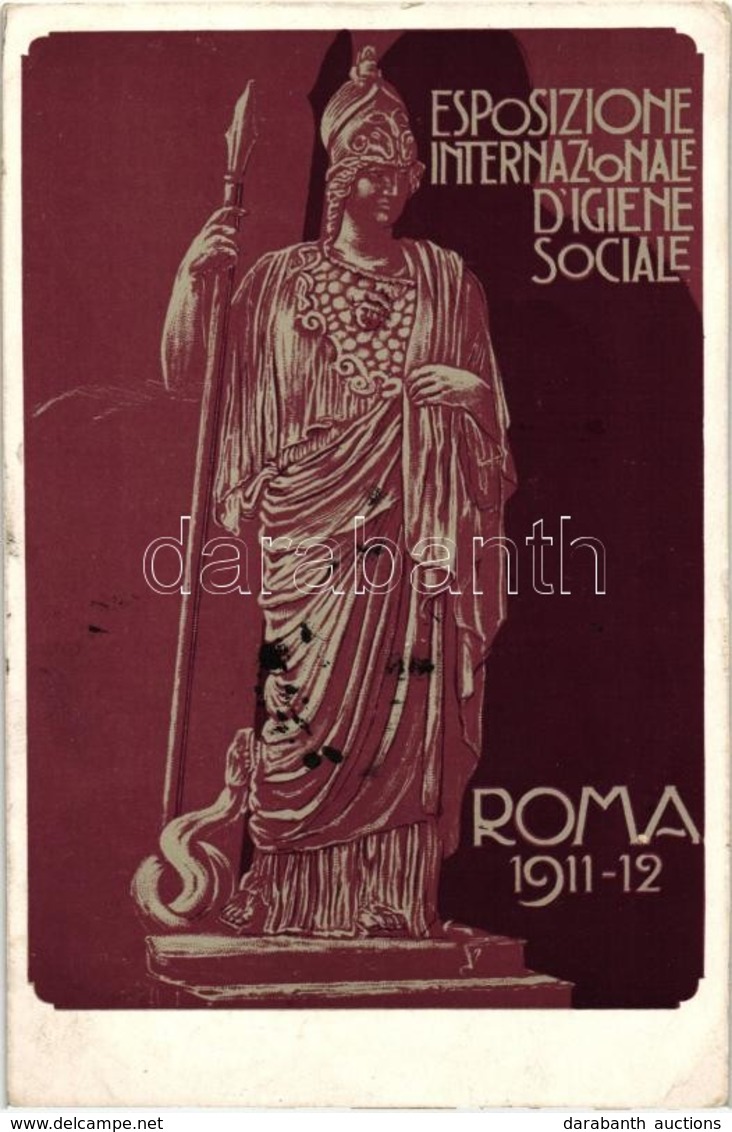 T2 1911-12 Roma, Esposizione Internazionale D'Igiene Sociale, Ed. Dr. E. Chappuis / Public Health And Hygiene Exhibition - Ohne Zuordnung