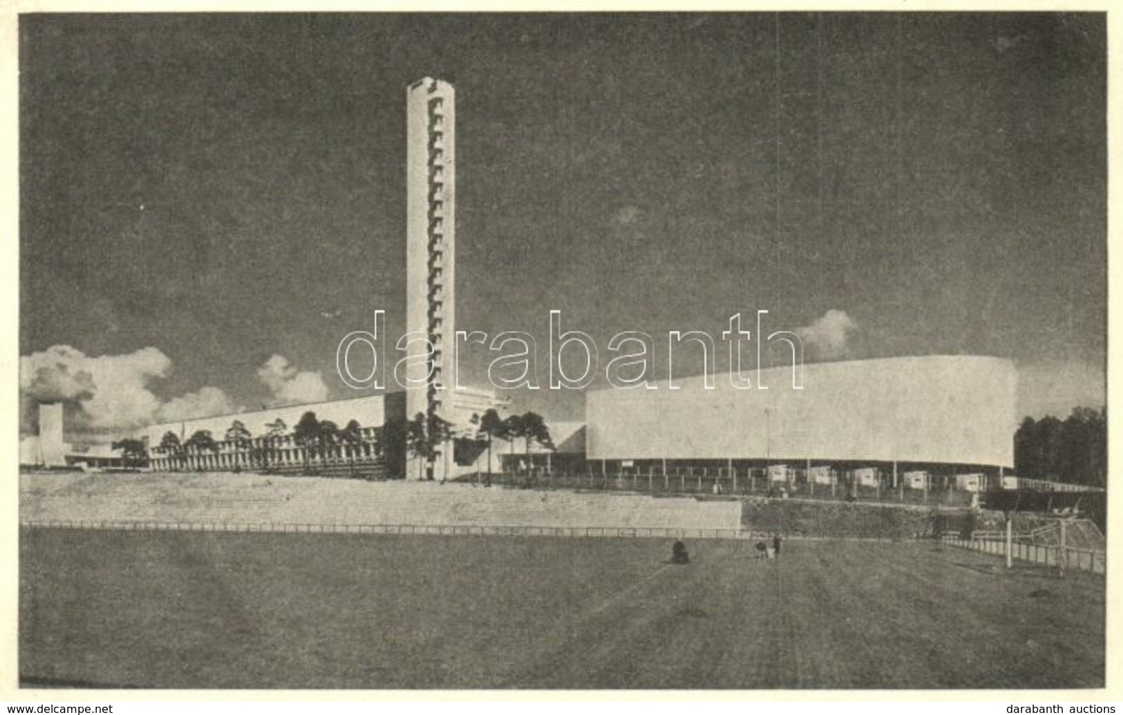 * 2 Db RÉGI Skandináv Stadion; Stockholm-i Jégpálya és A Helsinki Olimpiai Stadion / 2 Pre-1945 Scandinavian Stadiums; I - Non Classés