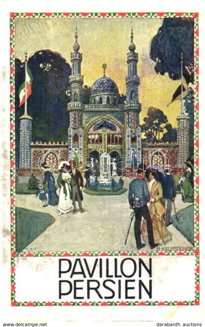 * T2 1910 Wien, Erste Internationale Jagdausstellung. Pavillon Persien / The First International Hunting Exposition In V - Ohne Zuordnung