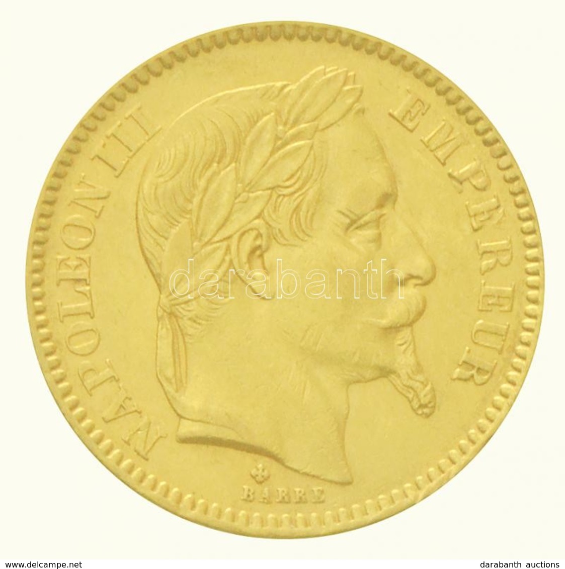 Franciaország / Második Császárság 1866BB 20Fr Au 'III. Napóleon' (6,43g/0.900) T:2,2- Ph.
/ France / Second Empire 1866 - Non Classés