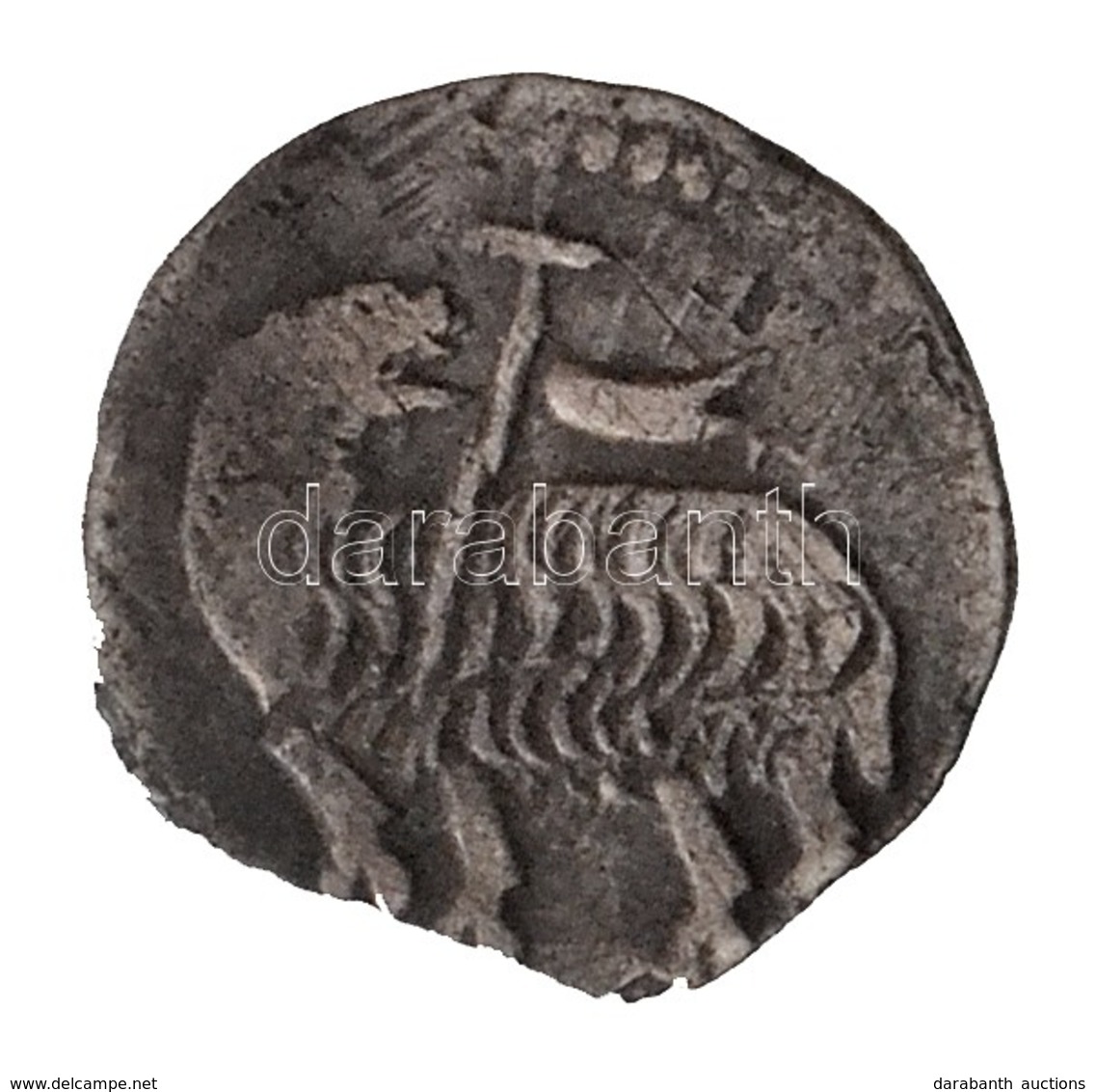 1290-1301. Denár Ag 'III. András' (0,35g) T:2-,3 RRR! / 
Hungary 1290-1301. Denar Ag 'Andrew III' (0,35g) C:VF,F VERY RA - Non Classificati