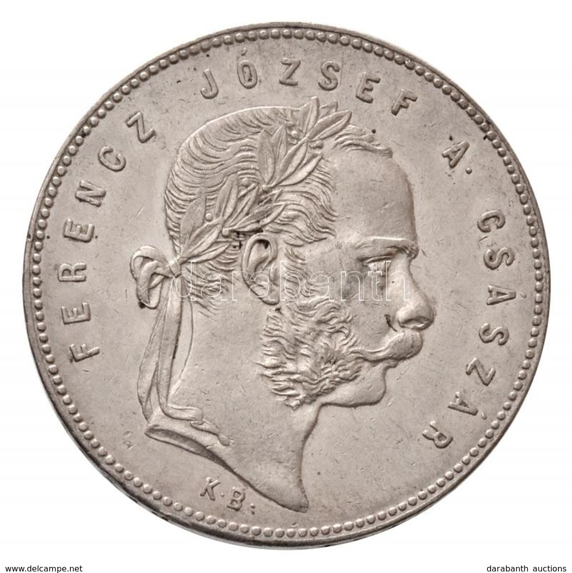 1868KB 1Ft Ag 'Ferenc József / Angyalos Címer' Körmöcbánya (12,34g) T:2 Kis Ph. /  
Hungary 1868KB 1 Forint Ag 'Franz Jo - Non Classés