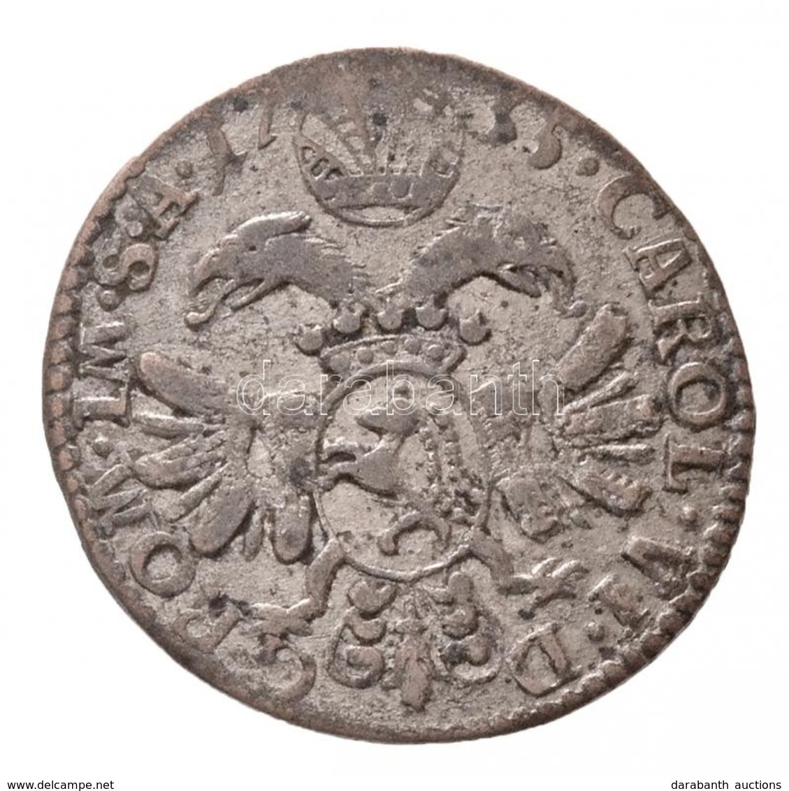 Svájc / Chur 1735. 3kr Ag 'Joseph Benedict' (1,39g) T:2- / 
Switzerland / Chur 1735. 3 Kreuzer Ag 'Joseph Benedict' (1,3 - Ohne Zuordnung