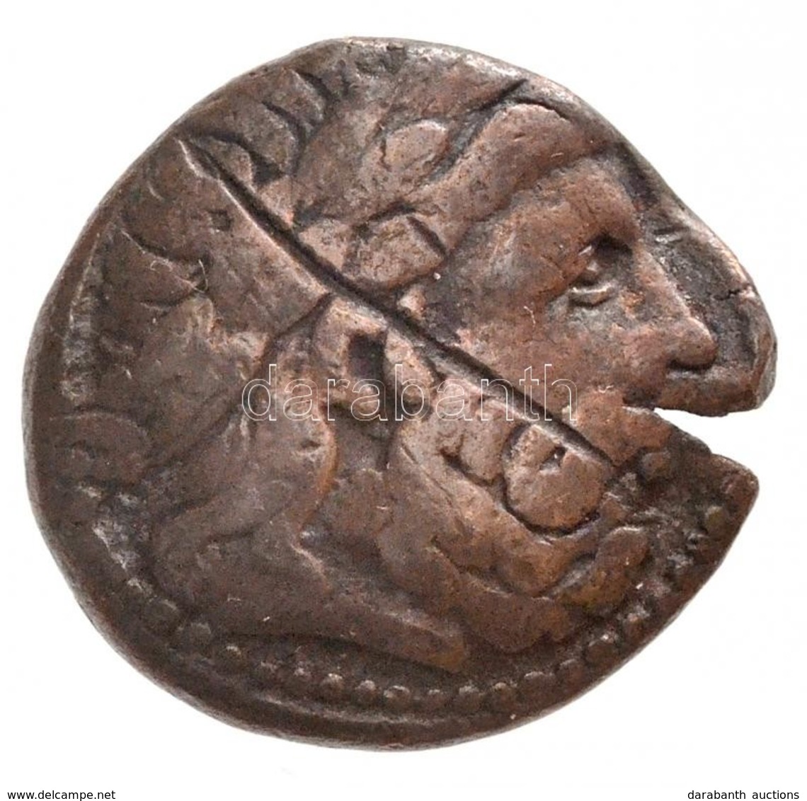 Keleti Kelták Kr. E. ~II-I. Század Ag Tetradrachma, II. Philipposz Pénzeinek Imitációja (13,95g) T:2-,3 Vágásnyomok
/ Ea - Non Classés