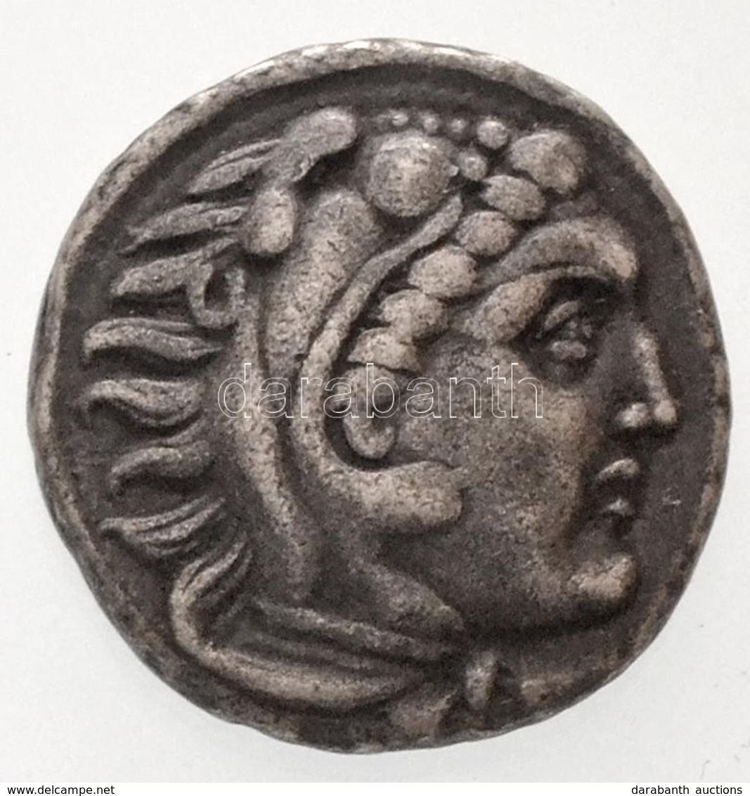 Lüszimakhosz Királysága / Lampszakosz Kr. E. ~299-296. Drachma Ag (4,12g) T:2 / 
Kingdom Of Lysimachos / Lampsakos ~299- - Ohne Zuordnung