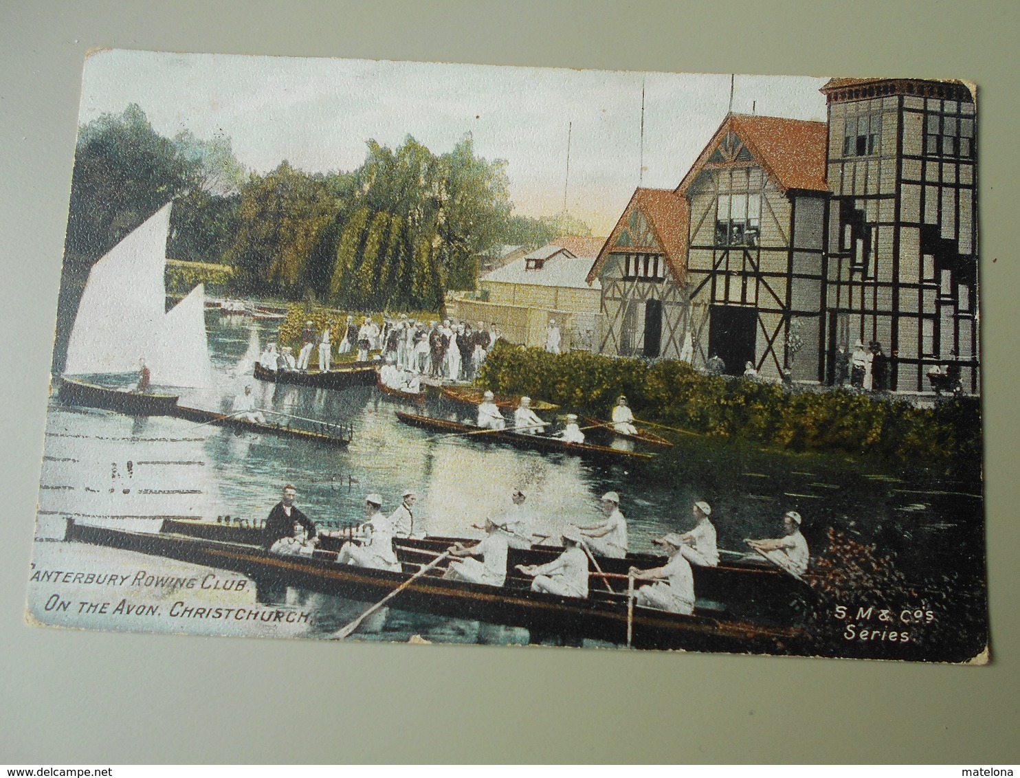 NOUVELLE ZELANDE  CANTERBURY ROWING CLUB ON THE AVON CHRISTCHURCH - Nouvelle-Zélande