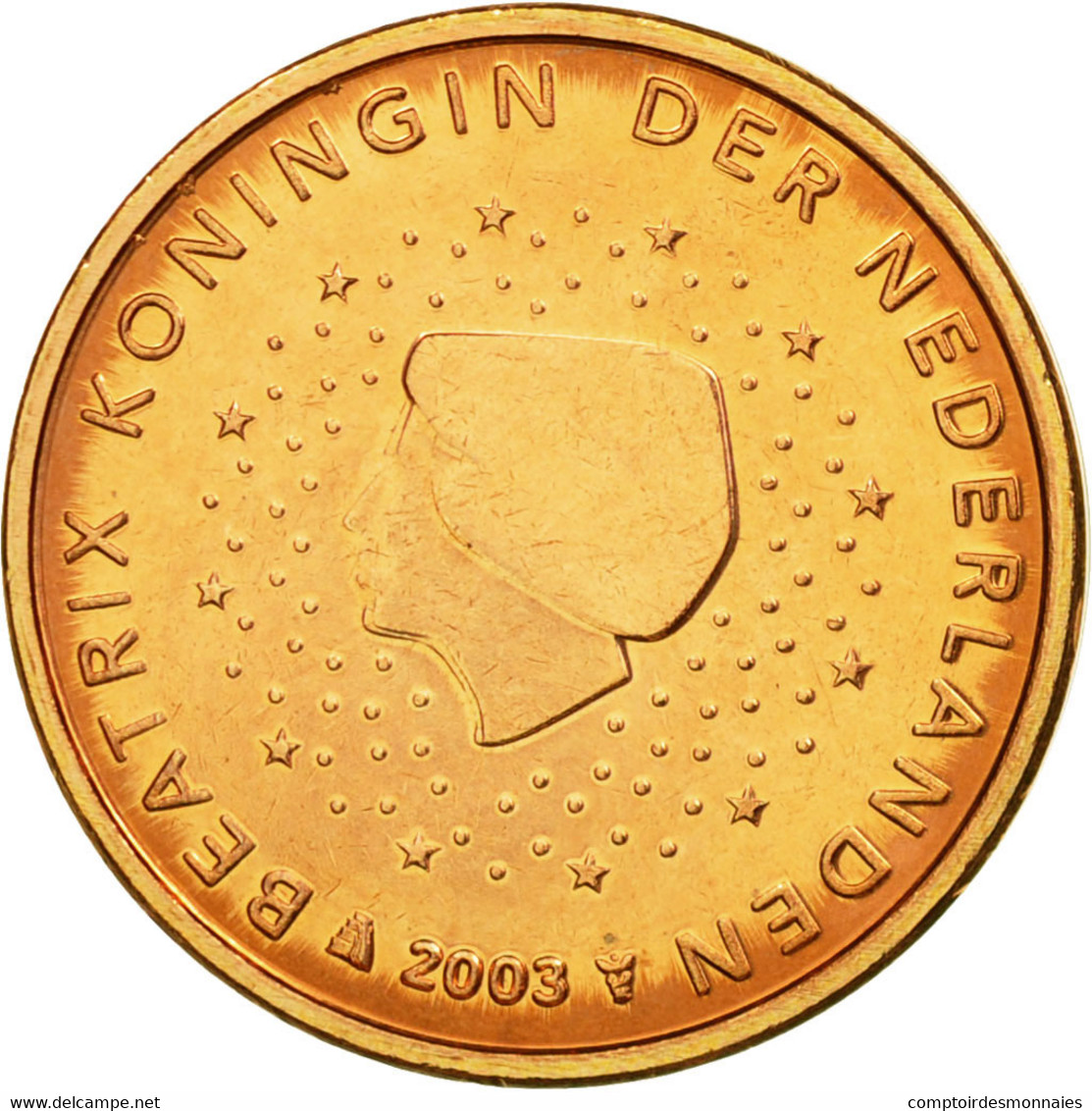 Pays-Bas, 2 Euro Cent, 2003, SUP, Copper Plated Steel, KM:235 - Pays-Bas