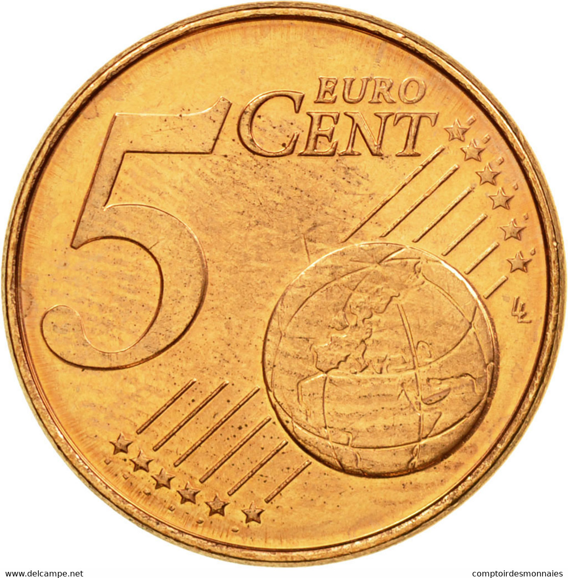 Pays-Bas, 5 Euro Cent, 2001, SUP, Copper Plated Steel, KM:236 - Pays-Bas