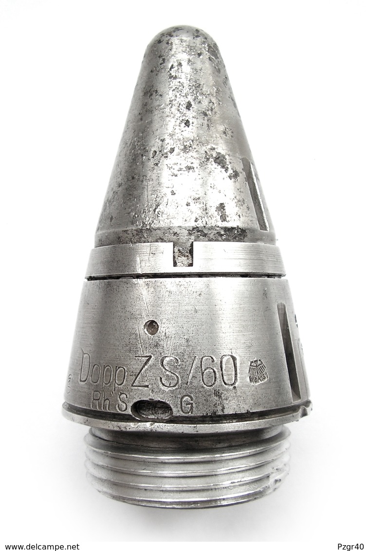 Fusée Allemand German Fuze Dopp.Z. S/60 INERT 1935 Pre WW II RARE! - Armes Neutralisées