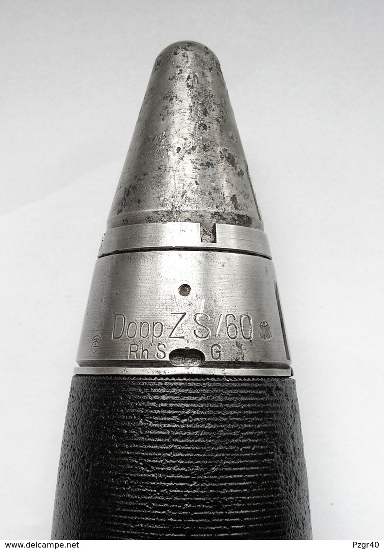 Fusée allemand German fuze Dopp.Z. S/60 INERT 1935 pre WW II RARE!