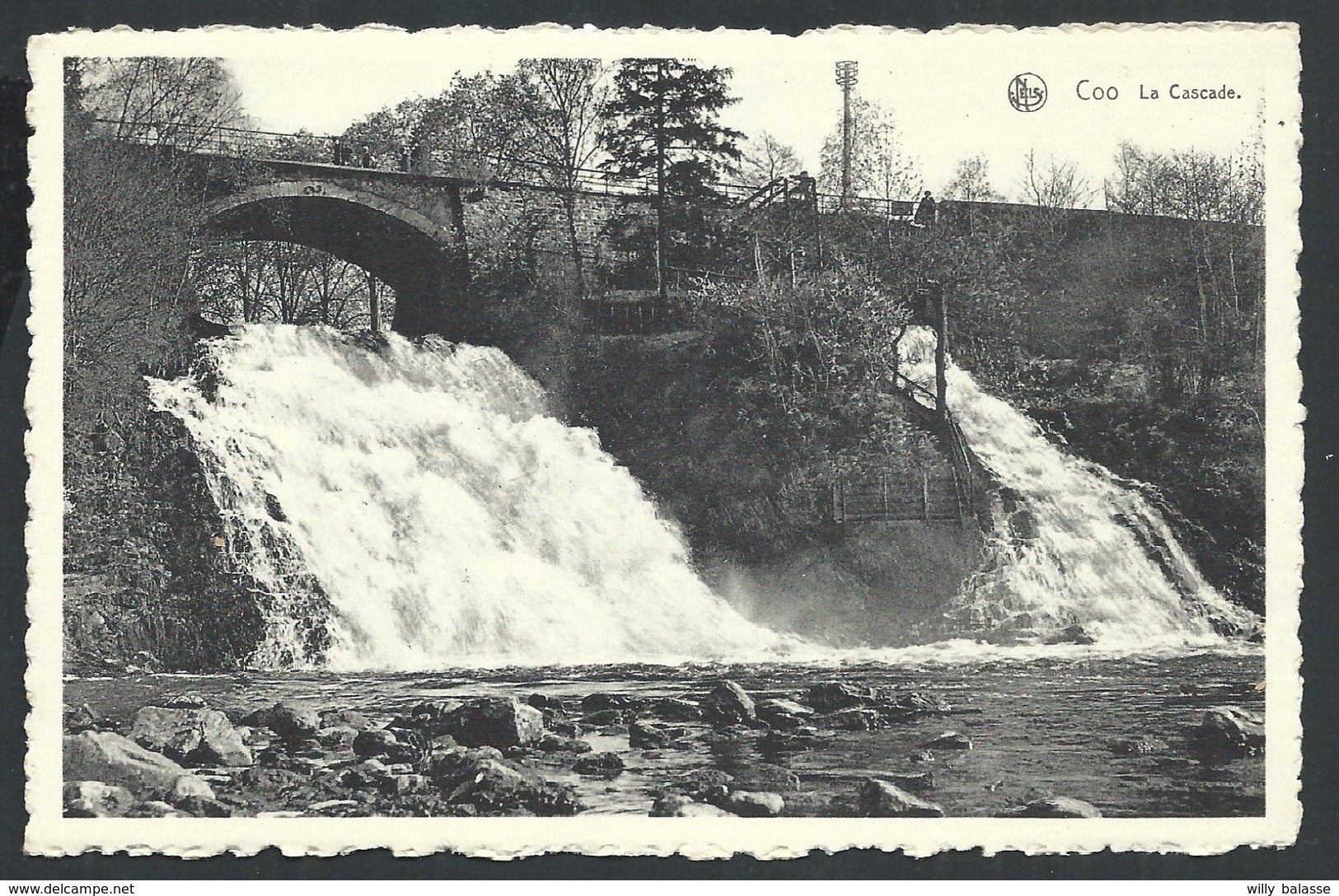 +++ CPA - Un Bonjour De COO - La Cascade - Nels   // - Stavelot