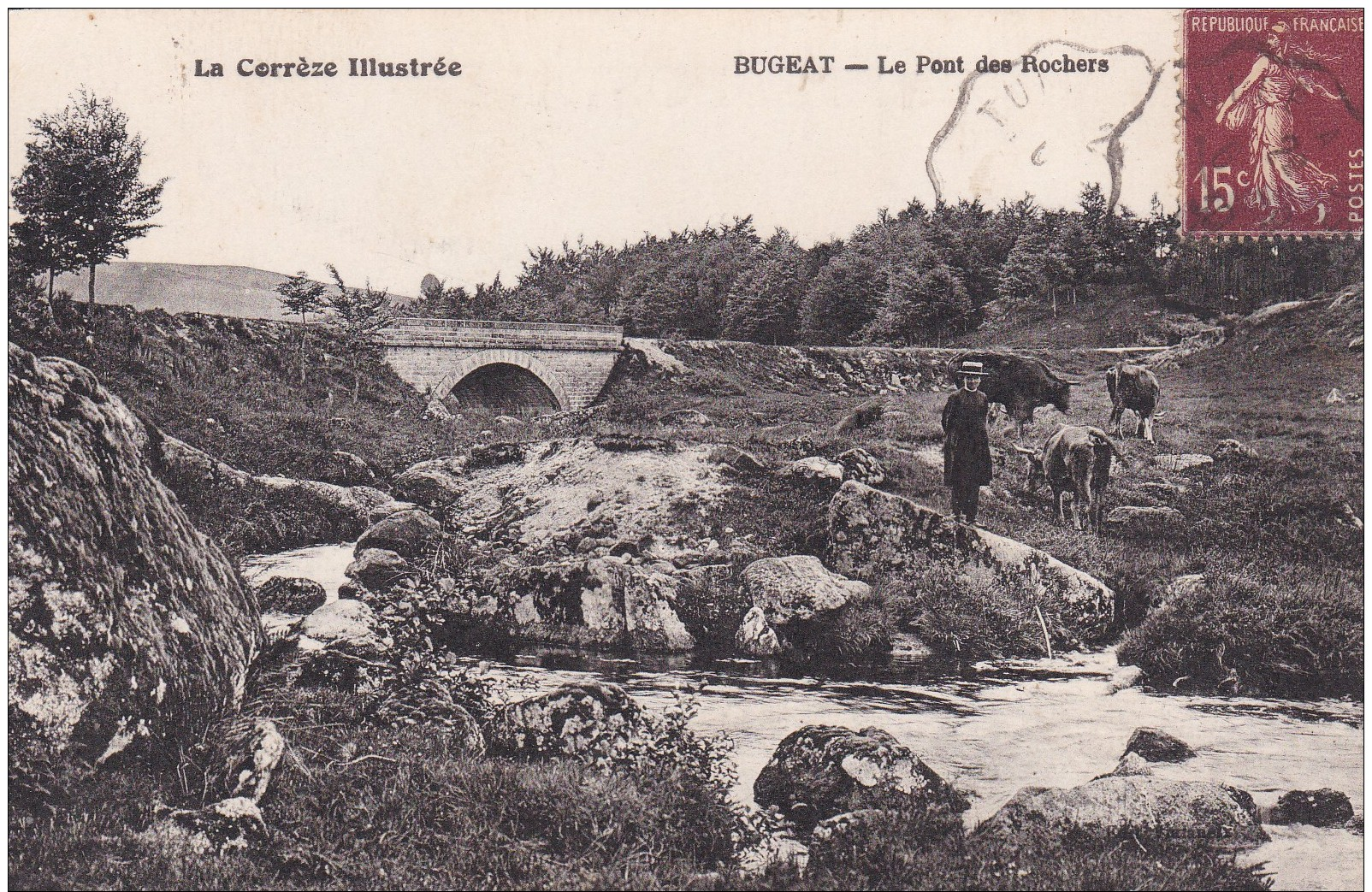 H16 - 19 - Bugeat - Corrèze - Le Pont Des Rochers - La Corrèze Illustrée - Autres & Non Classés