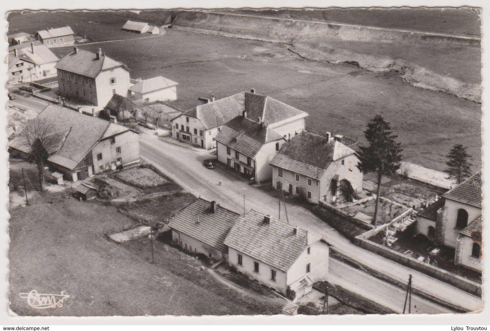 VERRIERES DE JOUX - Vue Du Village / Environs Pontarlier Cluse Et Mijoux Oye Et Pallet Les Fourg Montperreux - Autres & Non Classés