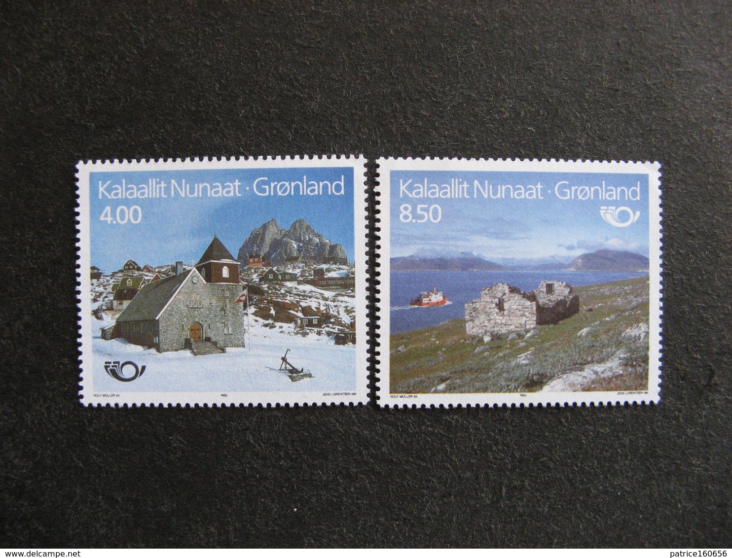 Groenland: TB Paire N° 222 Et N° 223. Neuve XX. GM. - Neufs