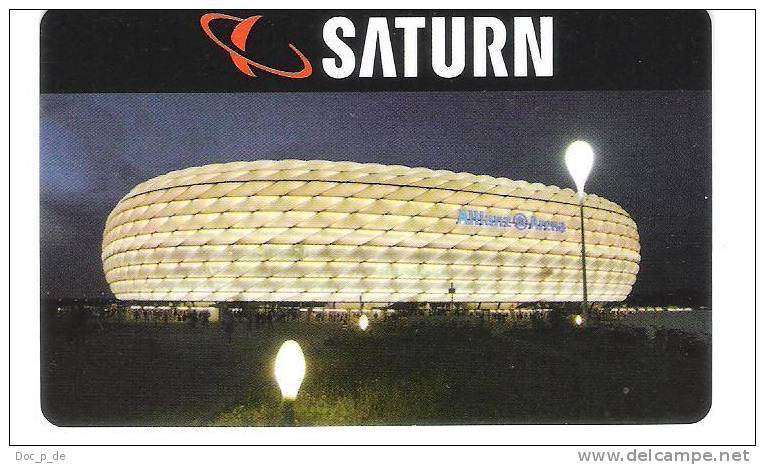 Germany - Saturn - München Munich Alianzarena - Carte Cadeau - Carta Regalo - Gift Card - Geschenkkarte - Gift Cards