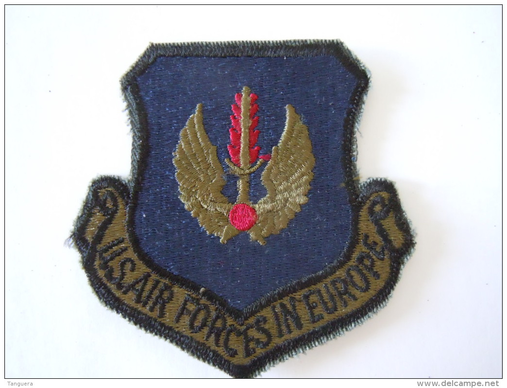 Patch Stoffen Schildje Blazoen US Air Forces In Europe Insigne - Autres & Non Classés